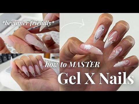 How to master gel x fill-ins at home | DIY nail tutorial, using Beetles