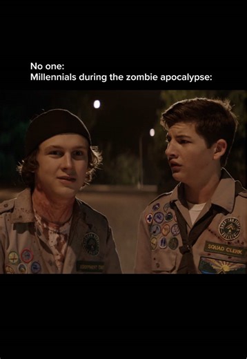 No one survives an apocalypse without Britney. #ScoutsVsZombies