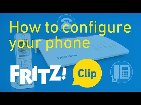 FRITZ! Clip – How to configure your phone
