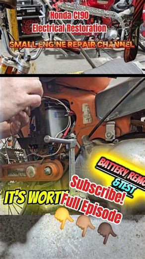 Retro Vintage 🔧 CT90 🏍 🛵 Electrical Repair – No Spark Fixed!