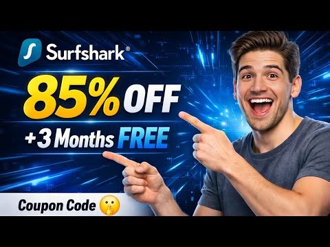 Surfshark Coupon Code 85% OFF 🔥 Best Surfshark VPN Deal 2025