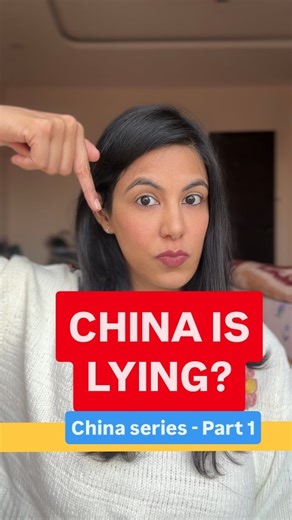 CA Anpayani Gupta Kabra on Instagram: "China series - Part 1? (Part 1/3) 🇨🇳📉 The world assumes China is the next Superpower. But new data suggests their time is already over. 1️⃣ The Great Lie (Night Light Data): Official reports say China is growing by 5%. But satellite images from space tell a different story. Economists use "Night Light Data" to track real activity—and the lights in China’s industrial zones are dimming. The economy is shrinking, not growing. 2️⃣ The Real Crisis (No People)