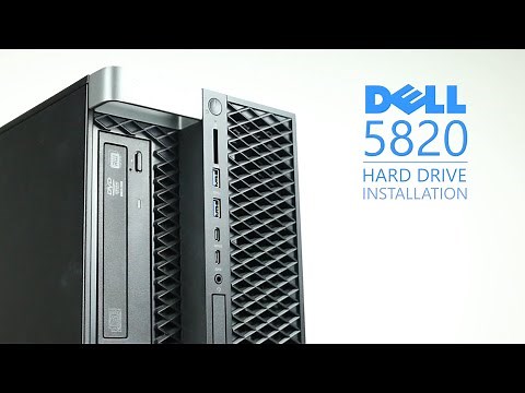Dell Precision 5820 Hard Drive Installation