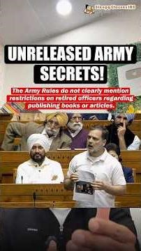 Unreleased Army Book Reveals Ladakh Crisis Decisions — Why Government Stopped It?