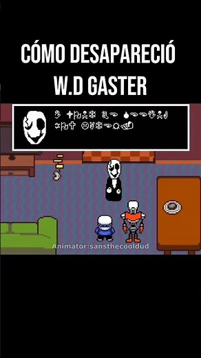 How Gaster Disappeared from Undertale Dub #shorts