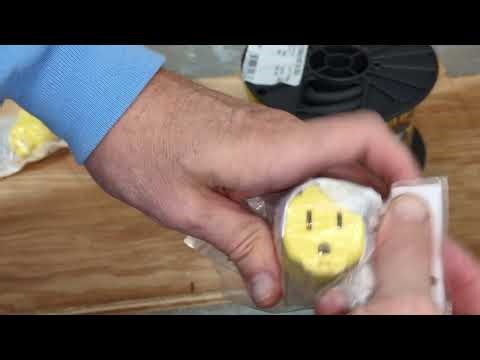 DIY On How To Make A Cheap 12-3 Heavy Duty Inside Or Outside Extension Cord For Lithium Charger Etc.