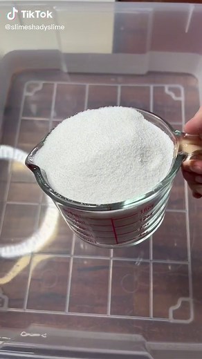 guess the white powder 🤔#slime #fyp #slimetutorial