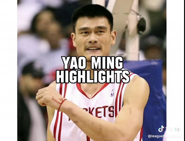 Yao Ming Highlights | @houstonrockets | #fyp #foryou #foryoupage #viral #nba #yaoming
