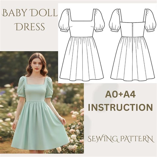 Vintage Dress Sewing Patterns Bundle PDF | 5 Retro Cocktail & Prom Dresses | Women’s Formal Sewing Patterns Digital Download - Etsy