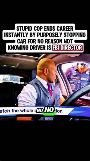 Local Cop Pulls Over the Wrong Car — and Finds Out Too Late It’s the FBI Director Himself Watch full video in the first comment! | 𝙑𝙔 𝘿𝙄𝙊𝙍 - 𝙑𝙄𝙋 𝟵𝟵𝟵𝟵