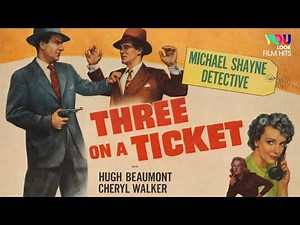 Three On A Ticket (1947) | Classic Film Noir Detective Mystery | Full Movie