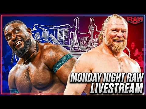 MONDAY NIGHT RAW (LIVESTREAM AND REACTIONS) WILL BROCK GET PACKED UP AGAIN?