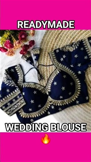 Stunning Readymade Wedding Blouse Designs 😍 Bridal Collection 2026 #shorts