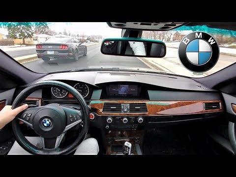 2008 BMW E60 550i M-Performance - POV Easy Cruise