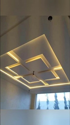 Best gypsum fall ceiling design for living room