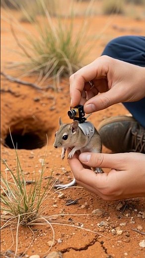 Kangaroo Rat POV: Exploring a Massive Kangaroo Rat Colony Underground | Micro Camera Documentary