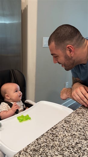 198K views · 14K reactions | Enjoying the simple moments as a girl dad — Ava’s first time sitting in a highchair #girldad #baby #toddler #love #parenting | Joey & Cynthia Dionne | Facebook