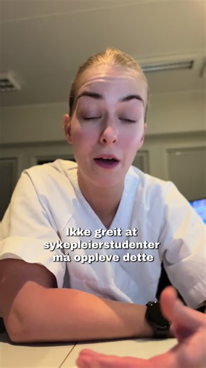 Selv etter snart 5 år siden jeg studerte, så husker jeg det enda som ubehagelig! 😮‍💨 #sykepleier #sykepleierstudent #sykepleierstudie #foruyou