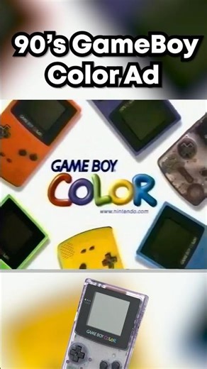 NOSTALGIC GameBoy Color Commercial…
