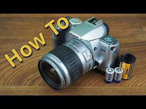 How to use the Canon Rebel Ti 35mm Film Camera (300V, Kiss 5)