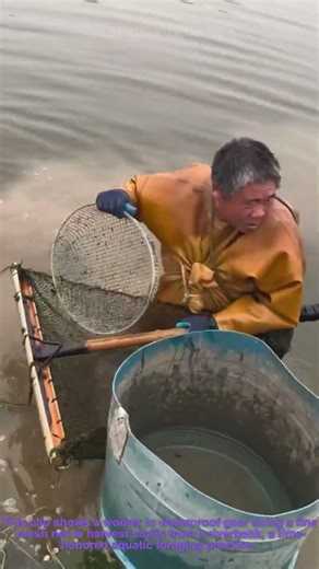 River Snail Harvesting | Traditional Aquatic Foraging