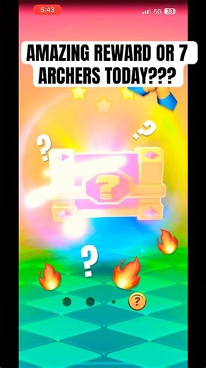 Clash Royale Day 33 Streak Reward - Lucky Drop 🍀#clashroyale #dailyreward #luckymoments