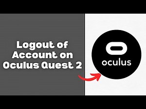 How To Logout of Account on Oculus Quest 2 (Very EASY!)
