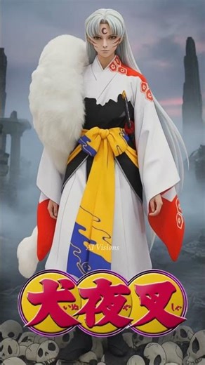 What if Sesshomaru and Rin in Real Life? #inuyasha #sesshomaru #rin #aivideo #anime #reallife