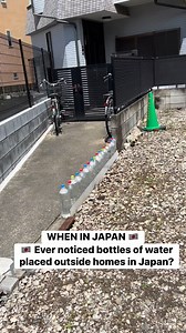When in JAPAN 🇯🇵❄️ 🇯🇵 Ever noticed bottles of water placed outside homes in Japan? It’s a simple local habit. Some people believe the light reflection helps keep the area clean and peaceful. Small detail, big cultural insight. Japan really cares about harmony — even in the simplest ways. ✨ #japan #onlyinjapan #fblifestyle #wheninjapan | Jennifer Muramatsu