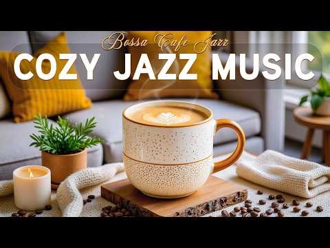 Cozy Coffee Shop Background Vibe Jazz Music & Relaxing Bossa Nova Jazz for Work in a Spring Morning