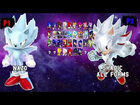 Sonic Mugen V2 Shadic vs Nazo