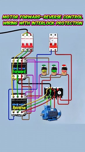 Motor Forward-Reverse Control Wiring Explained