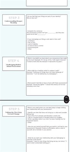 Hoarding Recovery Workbook Emotional Healing & Decluttering, Letting Go - Etsy