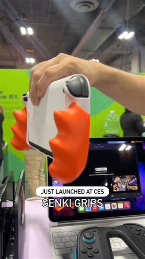 Just launched! 🚀 Genki Grips is a modular system of grips and shells for different games and play styles. 🎮 Now live on Kickstarter! 📍 CES | Kickstarter