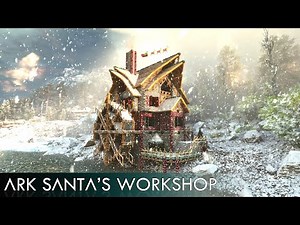 Raptor Claus Workshop Build | Ark: Survival Ascended