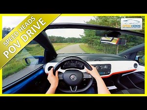 POV Drive - Skoda CitiJet | Skoda Citigo Roadster (75 PS) | Onboard Test Drive (pure driving)