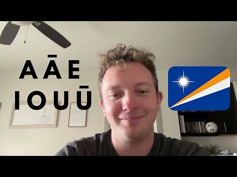 Marshallese Language Lesson #1: How to Read and Pronounce Marshallese Alphabet for English Speakers