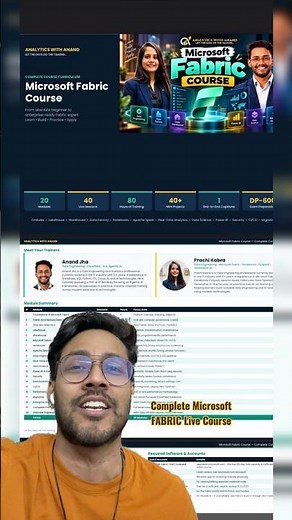 Microsoft Fabric Mastery Program | Live Course | 3 Months | Weekends Program | #microsoftfabric |