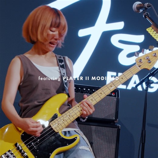 14K views · 198 reactions | #FenderNews: 今年結成15周年の4ピースオルタナバンド・#tricot...