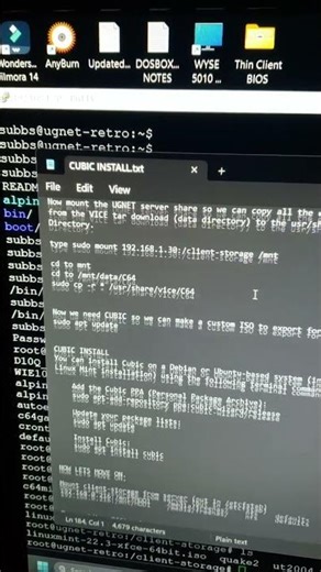 Making a custom mint distro for Network Booting with Cubic #youtubeshorts #tech