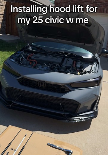 Upgrade Your 2025 Honda Civic with Hood Lift Modifications