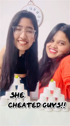 Intense Cup Challenge (why are we sweating over cups 💀) #funny #sillyness #games #cheating