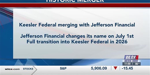 Keesler Federal Credit Union and Jefferson Financial merger approved