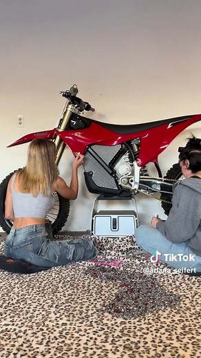 World's First Bedazzled Stark Varg Bike