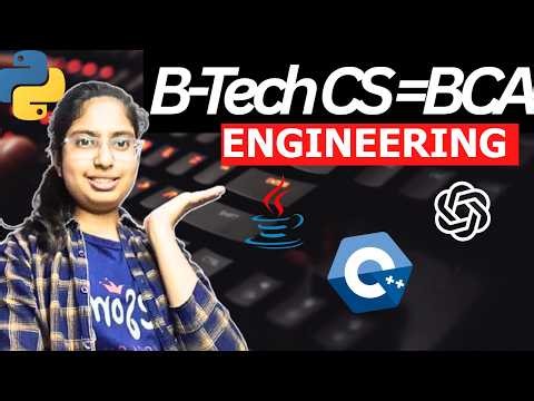 BTECH CS=BCA(except JEE MAINS 2026) || Best Engineering Career(GEC) Options After Class 12 ||
