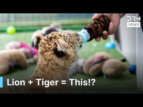Born to a Lion and a Tiger: The Story of Goliath the Liger | DRM News | AO1G