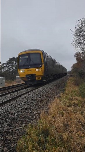 Great Western Railway, GWR, Class 166,166202 #class166 #dmu #gwr #railway #train #trainspotting #br