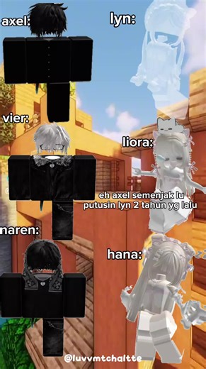 Menyesal dalam Roblox: Cerita Axel dan Lin