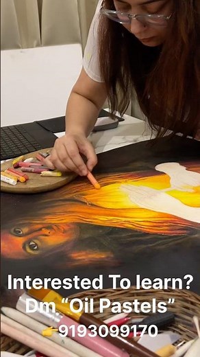 Learn Realistic Oil Pastel Painting | Beginner Friendly Oil Pastel Session #oilpastel