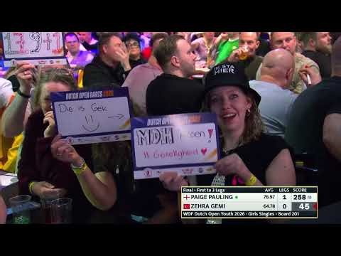 Dutch Open Darts 2026 – Girls Final